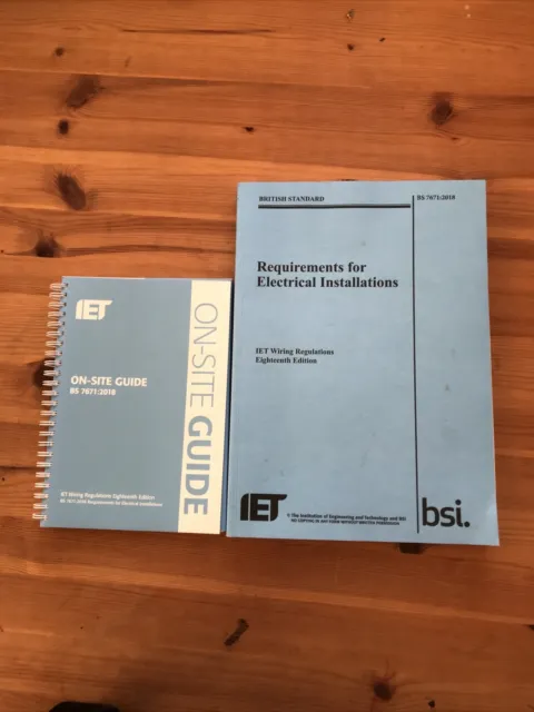 bs7671 18th edition And On Site Guide