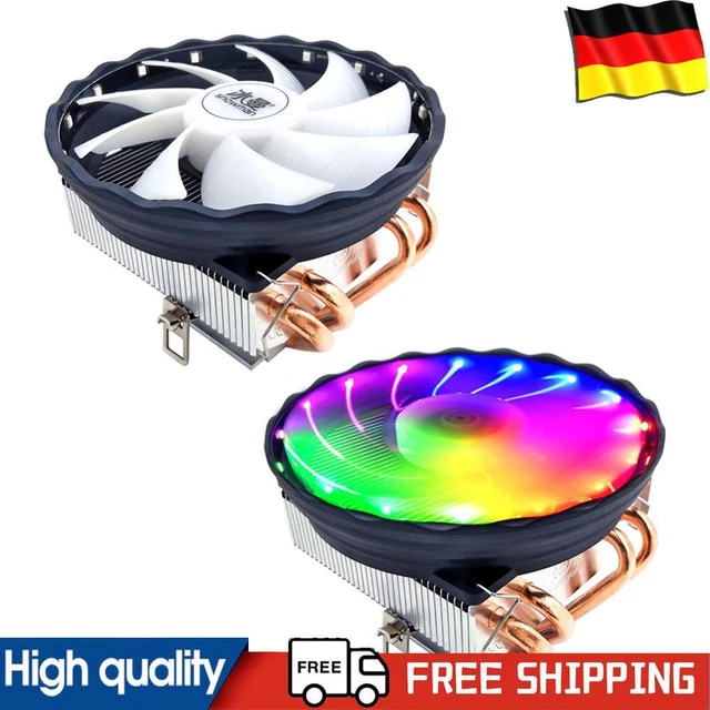 Aigo CPU Cooler 2 4 6 Tubi Di Calore PC Radiatore Di Raffreddamento 3PIN PWM Silenzioso Rgb Ventola Per Intel 1700 1150 1155 1156 1851 AM2/AM3/AM4 AMD - Foto 3