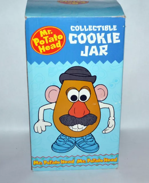 Tarro de galletas Mr Potato Head 1998 en caja sin usar
