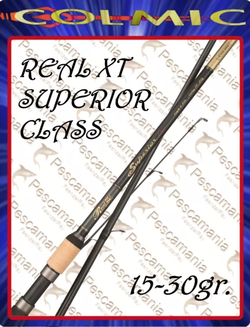 Canne à Pêche Anglais Colmic Real Xxt Superior Class 15-30 Gr 4,20 MT