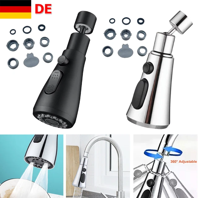 Moen Küchenarmatur Mit Hohem Auslauf & Power Boost – Herausziehbar, Fleckenresistent, Edelstahl