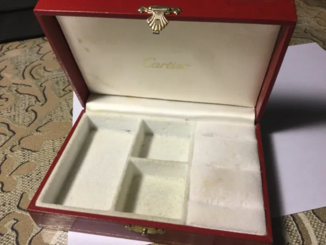 Piccolo Contenitore Porta Gioielli Originale Cartier.vintage,Molto Raro.luxury