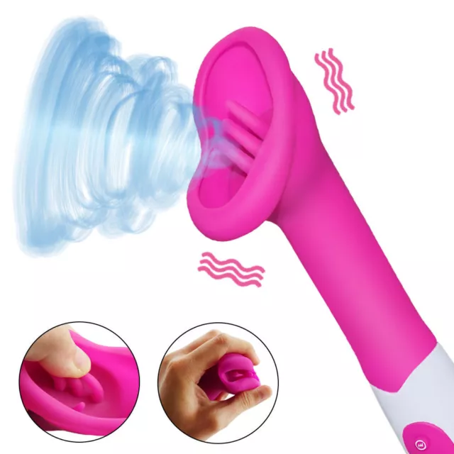Sex-Adult-Clitoris-Stimulateur Suceur Vibromasseur Point Silicone 12 Vitesses