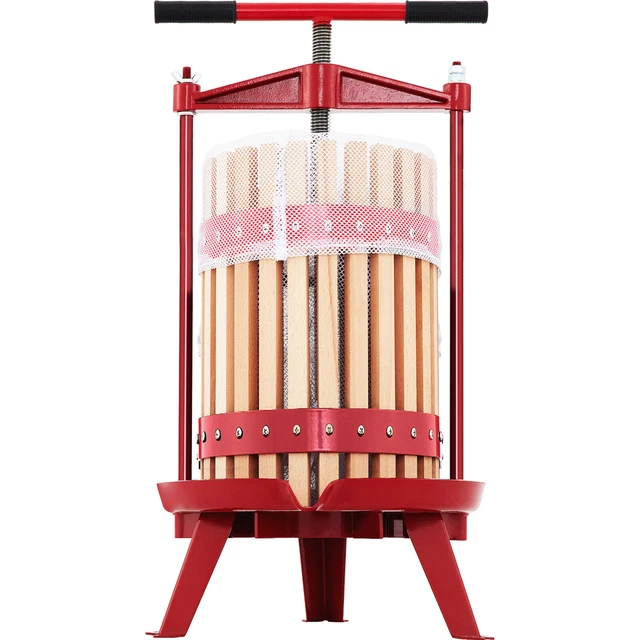 VEVOR Pressoir à Fruits Manuel 12 Litres - En Bois Massif Zelkova - 6 Blocs De Pressage - Pour Vin, Jus, Cidre VEVOR Pressoir à Fruits Manuel 12 Litres - En Bois Massif Zelkova - 6 Blocs De Pressage - Pour Vin, Jus, Cidre