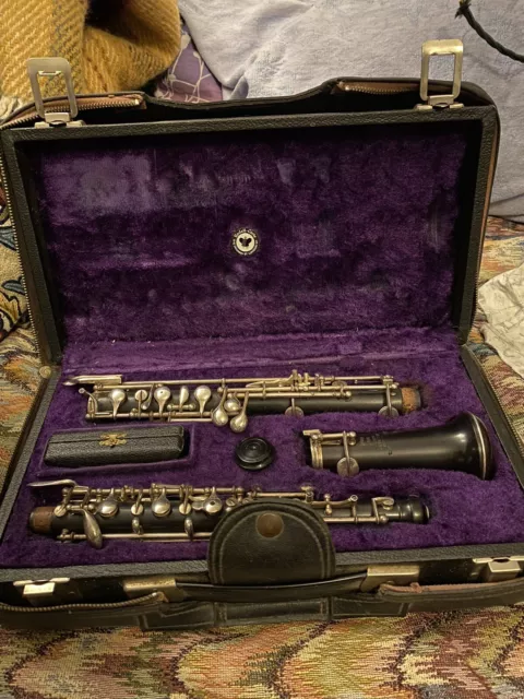 Oboe Wooden Louis Model LM 5 Made For Rudell-Carte