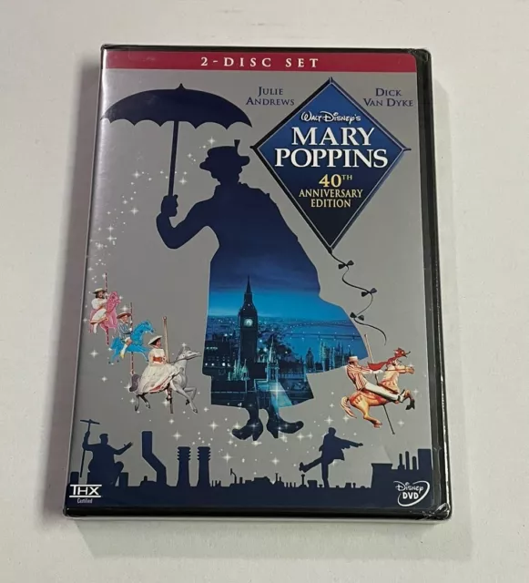 Mary Poppins (DVD, 2004, 2-Disc Set) Sealed