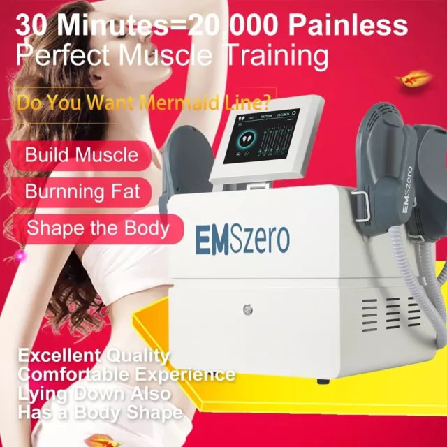 EMSzero Neo HI-EMT Körper abnehmen Muskeln aufbauen Maschine Nova EMS Sculpting