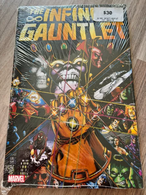 The Infinite Gauntlet Graphic Novel Marvel Brand New Sealed ISBN 9780785156598
