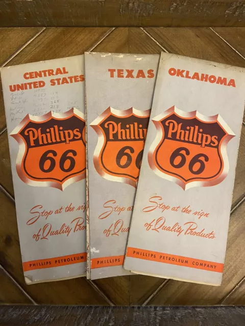 Lot of 3 - Vintage Phillips 66 Oil & Gas Station Patch for Clothes