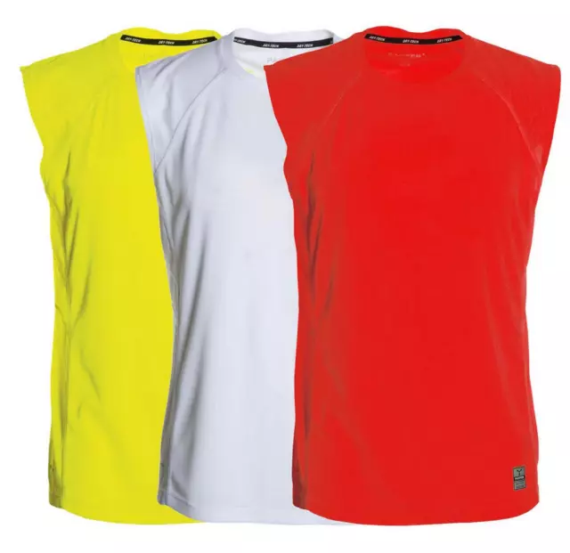T SHIRT SMANICATA PAYPER Smash Maglia Canotta Uomo Running Corsa