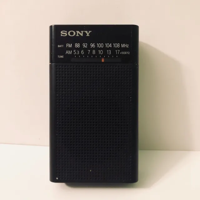 Sony ICF P26 Portable AM FM Radio Damaged Antenna