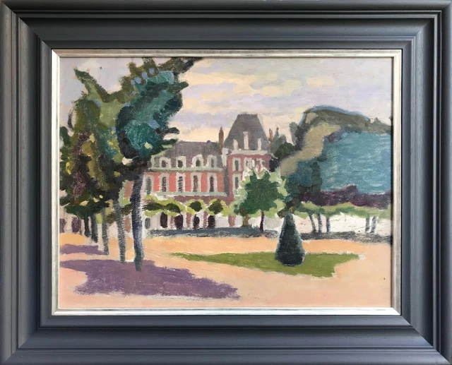 Enrique Rutherford Británico Del Norte Arte Original Pintura Arte Lowry