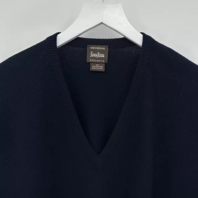 VINTAGE NEIMAN MARCUS Exclusive Size XXL Men 100% Pure Cashmere Sweater ...