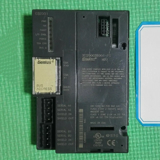 For GE fanuc IC200GBI001-FG Used power supply module Free Shipping