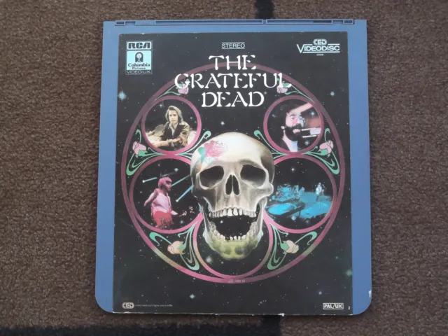 The Grateful Dead  - 1981 CED PAL UK Videodisc - 33008