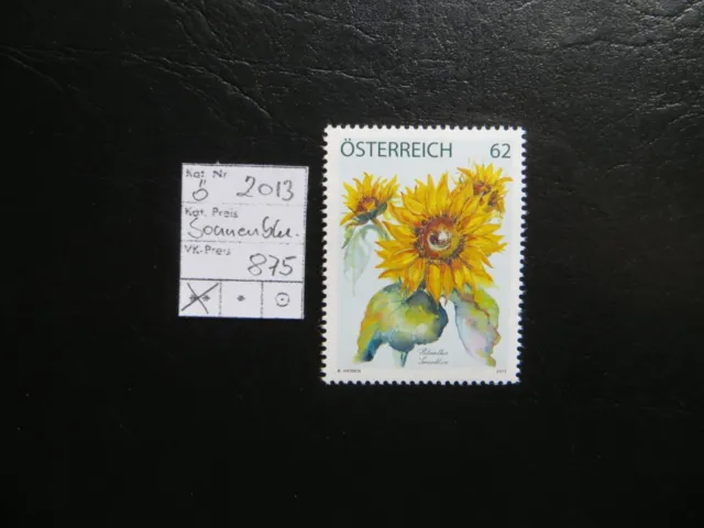 2013  " Sonnenblume " Marke für Abo, geringe Auflage  postfrisch   LOT 875