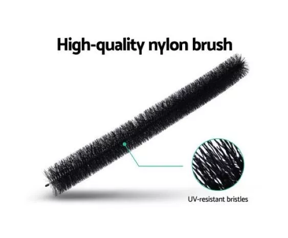 24 Pcs Gutter Brush Guard 100mm X 22m Length Leaf Twigs Filter Home Garden 3