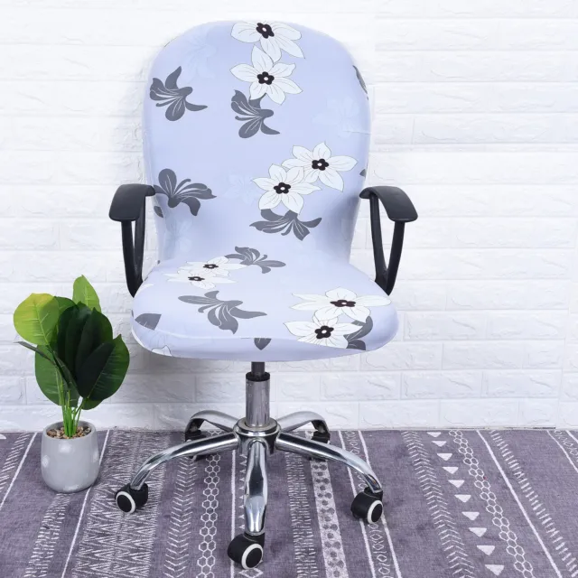 Chair Cover Elastic Fabric Cushion Case Office Computer Swivel Chair Cover