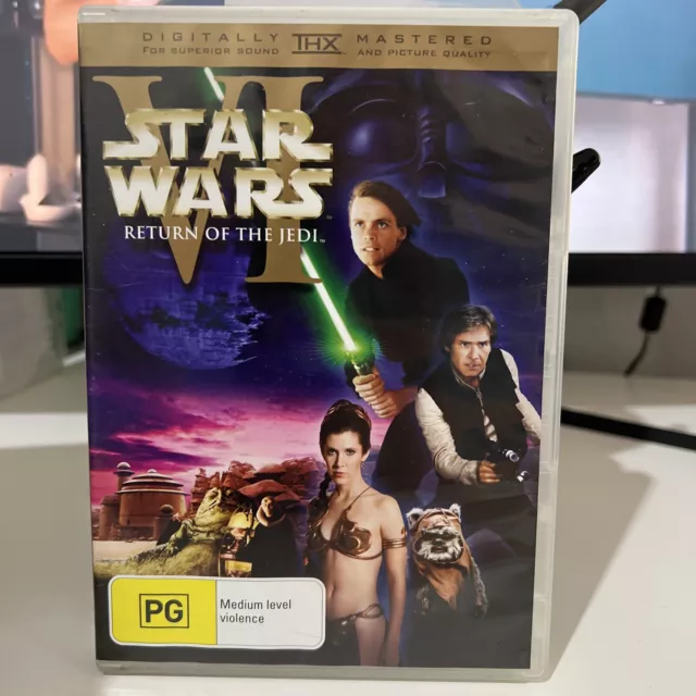 Star Wars VI Return Of The Jedi DVD PAL Region 4 VGC