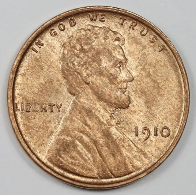 1910 Lincoln Head Cent.  BU.  166019