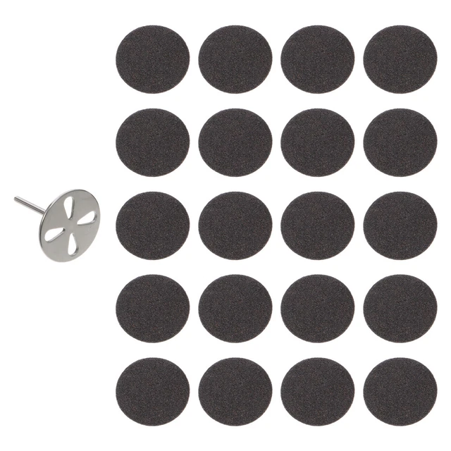2 SETS SANDPAPER Discs Nails Professional File Disk Pads Polishing