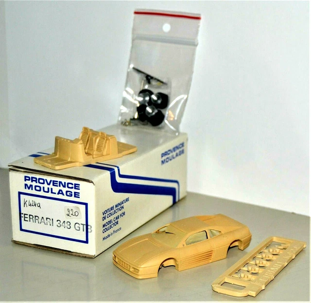 Kit à Monter Provence Moulage 1/43 - Ferrari 348 TB Sur Base Herpa - Occasion