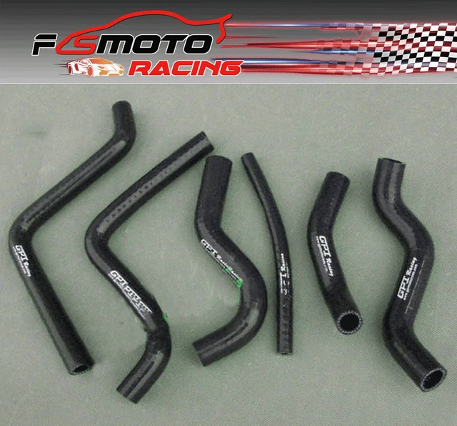 BLACK Silicone Radiator Hose For HONDA CR125R CR125 CR 125R 2000 2001 2002 00 01