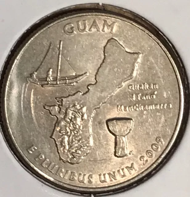 2009 D Guam Washington Quarter