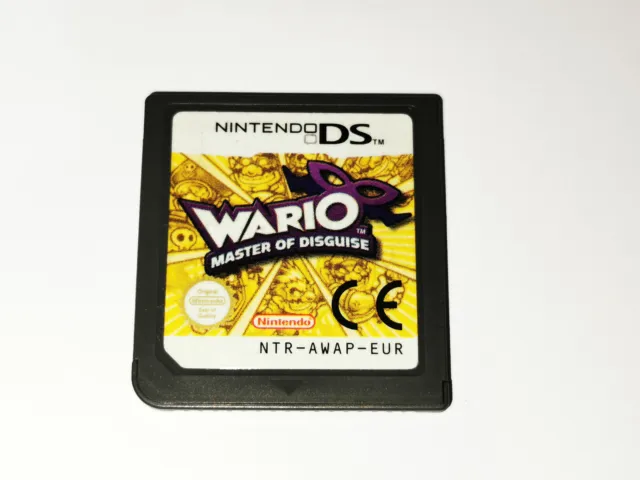 Wario Master of Disguise Game Card Only Nintendo DS