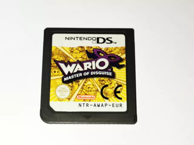 Wario Master of Disguise Game Card Only Nintendo DS