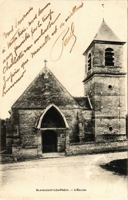 CPA Blaincourt-les-Precy - L'Eglise (1032755)