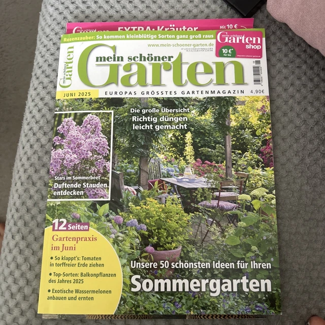 MEIN SCHÖNER GARTEN Ausgabe Juni 2025 Zeitschrift 6/2025 EUR 3,50