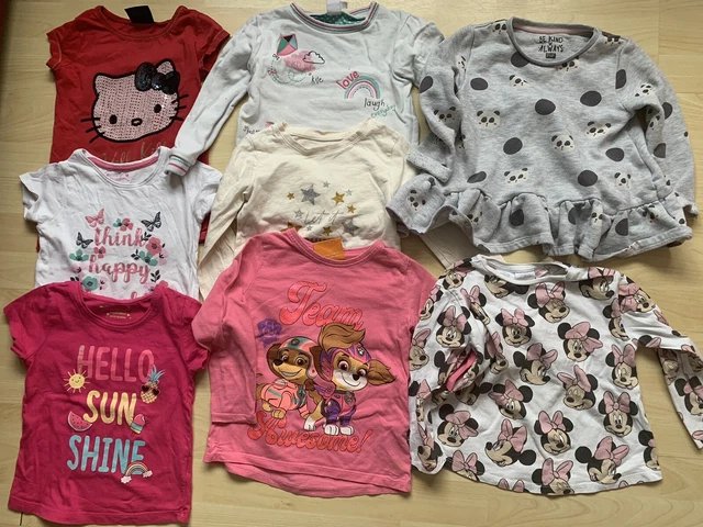girls clothes bundle 2-3years/3-4 years paw patrol hello kitty minnie mouse zara