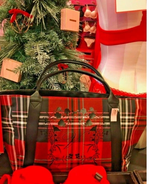 Victoria secret red tote bag clearance