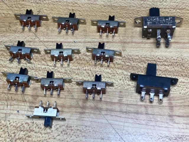 12 ea Mini SPST Switches LOT