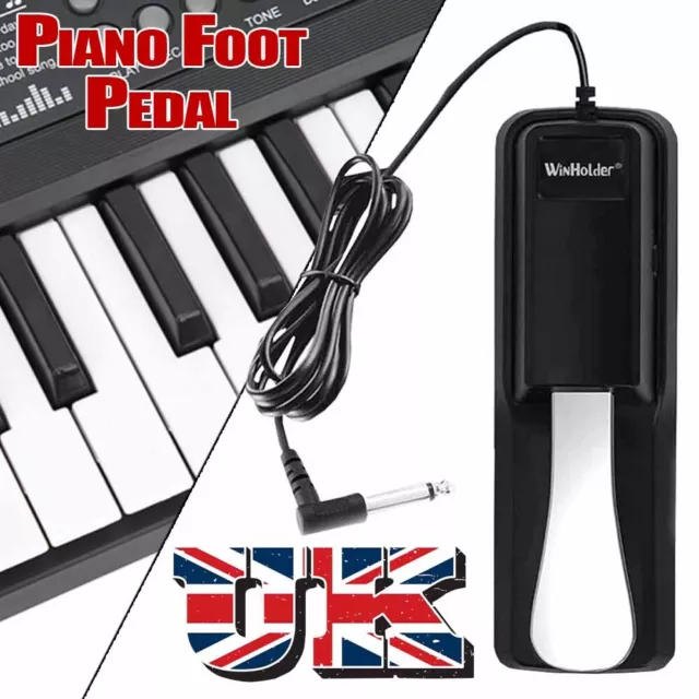 Yamaha Universal Sustain Pedal for Electronic Keyboards & Digital Pianos Black