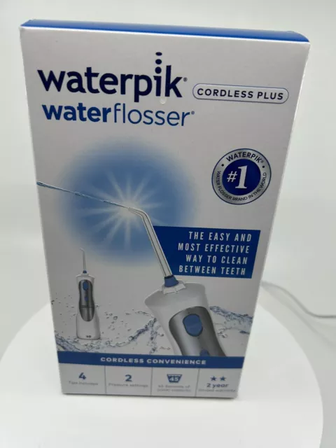 BRAND NEW SEALED Waterpik Cordless Plus Dental Water Flosser WP450 UK C