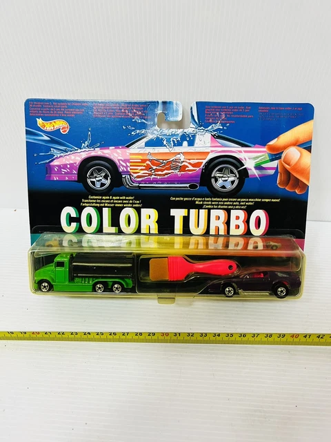 HOT WHEELS COULEUR Turbo Mattel Perfectly New Moc Mod. EUR 20,90 ...