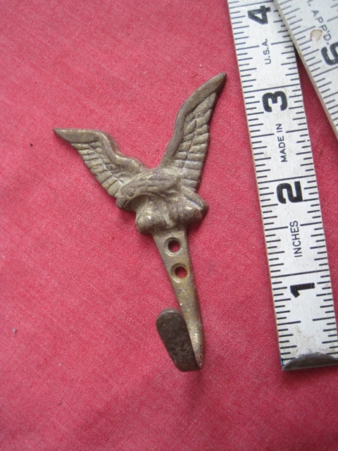 Wall mount Hanger Hook Shirt Hat American Bald Eagle