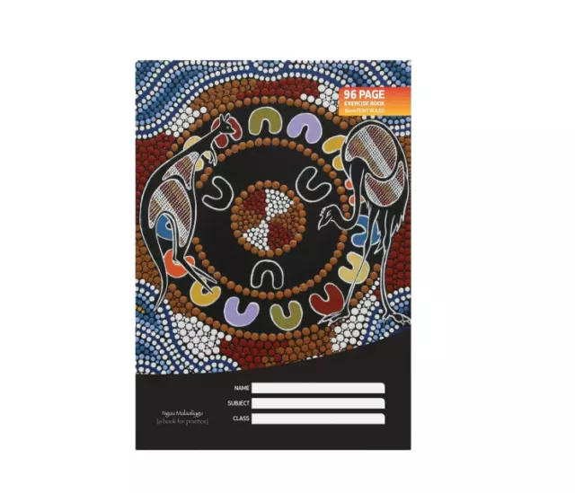 Cultural Choice A4 Exercise Book 96pg 8mm Ruled with Margin - Pack of 10