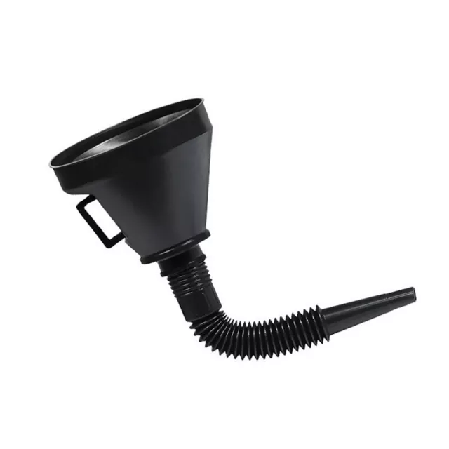 2-In-1 Refueling Funnel With Strainer Can Spout For Oil Water Fuel Petrol Di SN❤