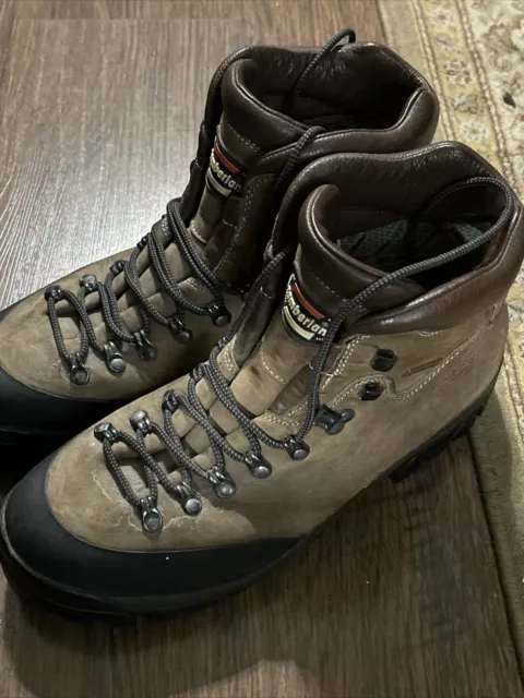 Zamberlan Italy 960 Guide GORE-TEX RR Hunting Boots Men Brown Vibram Sole 12