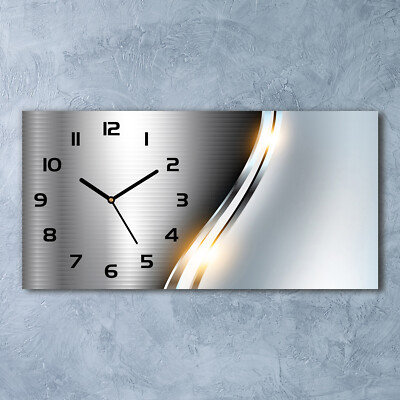 Cardo Tulup® Orologio Da Parete Vetro 60x30 cm Rettangolare 