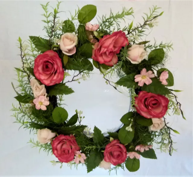 Türkranz Auswahl Neu Kranz Blumenkranz Hochzeit Hochzeitskranz Sommer Rosenkranz 3