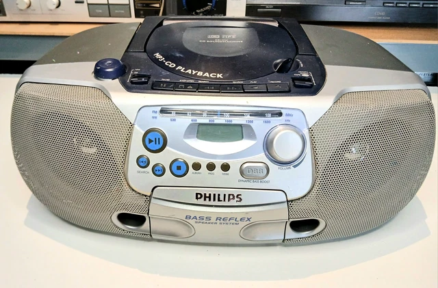 Boombox System Philips - Az-1837p/78 - Ver Descrição (Usado