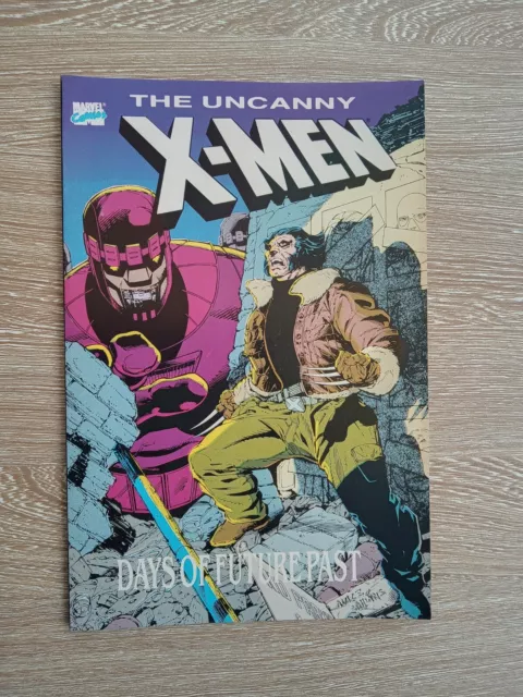 Marvel X-Men DAYS OF FUTURE PAST  Graphic Novel 1989 1st Print . NM