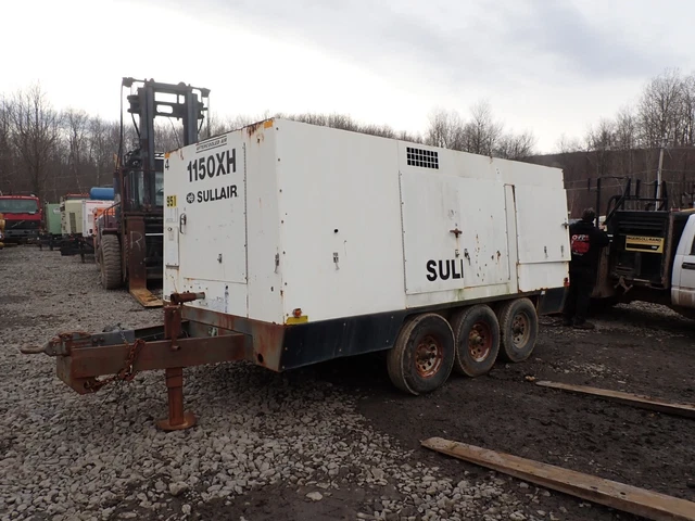 2006 Sullair 1150XHA-CAT Air Compressor 350 PSI! 1150 CFM CAT C15 VIDEO! 900XHH
