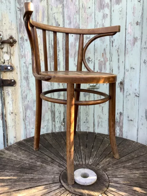 Vintage Antique Bentwood Chair Thonet Club Style