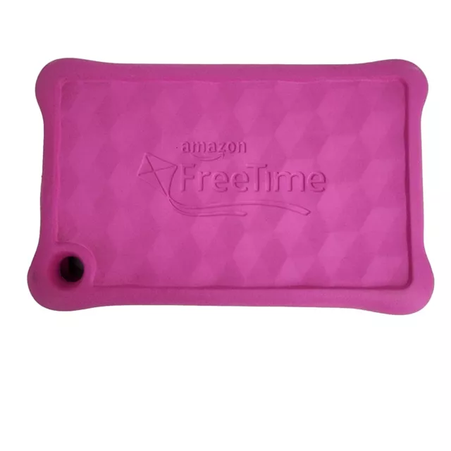 Amazon FreeTime Fire Tablet Case 7th Gen. Pink Kid-proof Case