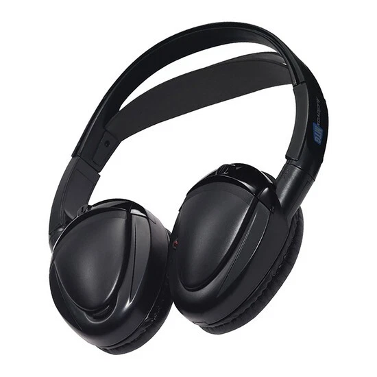 Audiovox MTGHP1CA Single channel Wireless Fold-Flat Headphones Black